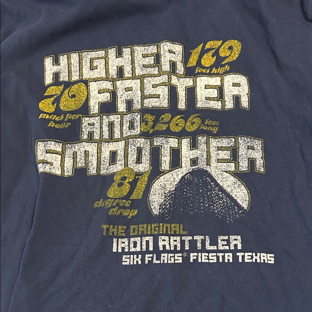Iron Rattler Six Flags Shirt
